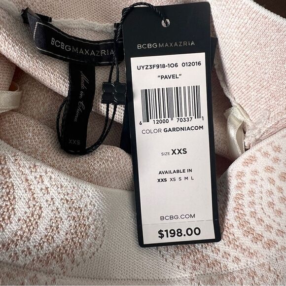 BCBG Max Azria Pavel Jaquard Skirt Stretch Knit Bodycon Size XXS - Picture 5 of 6